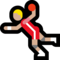 Person Playing Handball - Medium Light emoji on Microsoft